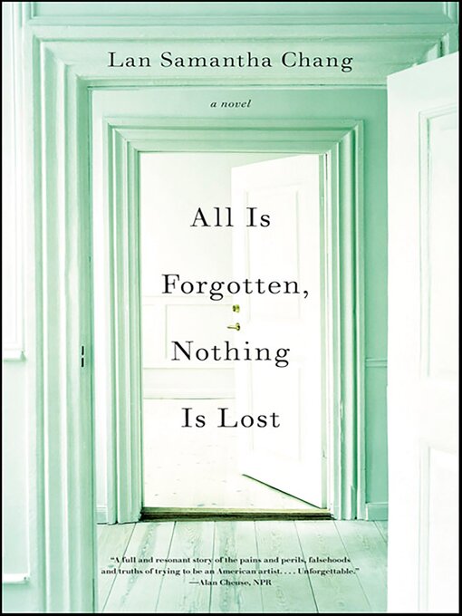 Cover image for All Is Forgotten, Nothing Is Lost